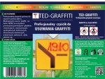 TEDGAR-Anty-Graffiti, czyści błyskawicznie i bez użycia specjalistycznego sprzętu. Czyści Graffiti (farby na bazie NITRO!)